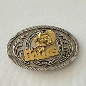 Vintage Dallas Allen School Field Director 75th Anniversary Belt‎ Buckle